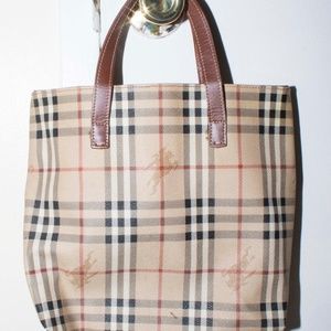 Vintage Burberry Tote